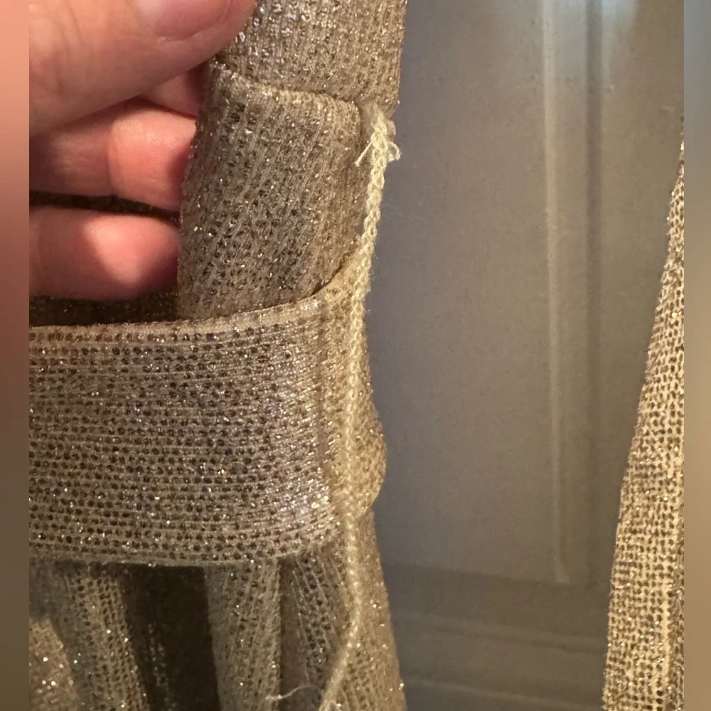 Adrianna Papell Gold Long sleeve dress Size 4 - Picture 15 of 15